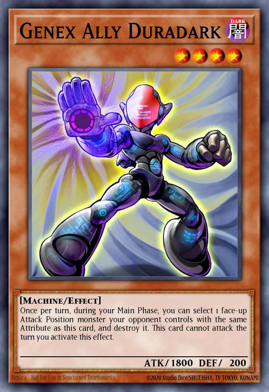 (056) YuGiOh TCG BLTR: Battles of Legend: Terminal Revenge Single: Genex Ally Duradark  Ultra Rare