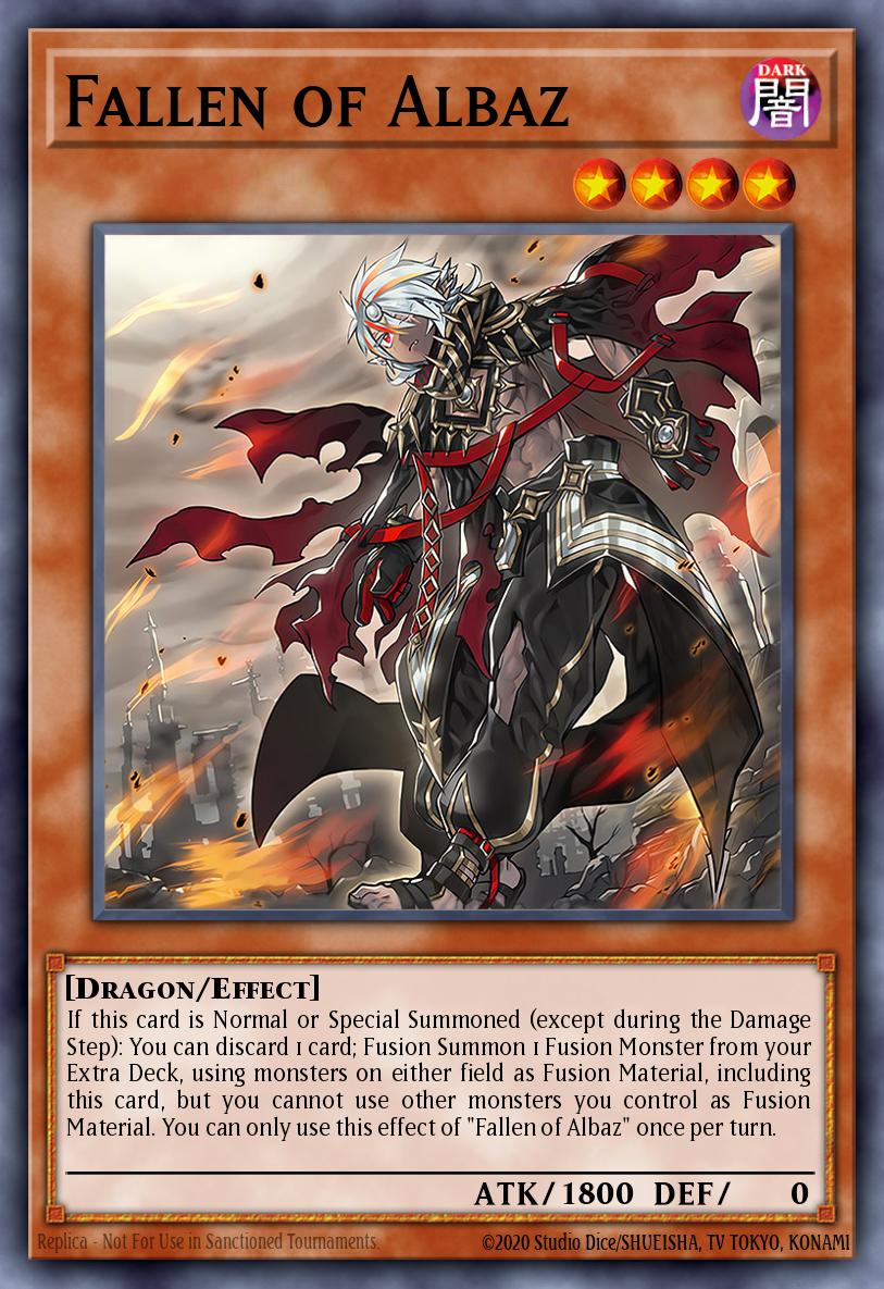 (034) YuGiOh TCG RA04: Quarter Century Stampede Single: Fallen of Albaz  Quarter Century Secret Rare