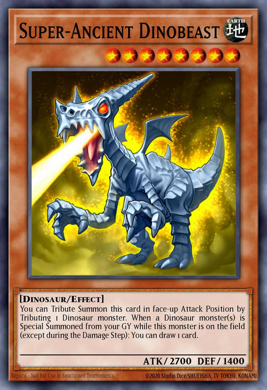 (088) YuGiOh TCG LODT: Light of Destruction Single: Super-Ancient Dinobeast (V.4 - Ultimate Rare)  Ultimate Rare