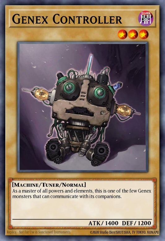 (050) YuGiOh TCG BLTR: Battles of Legend: Terminal Revenge Single: Genex Controller  Ultra Rare