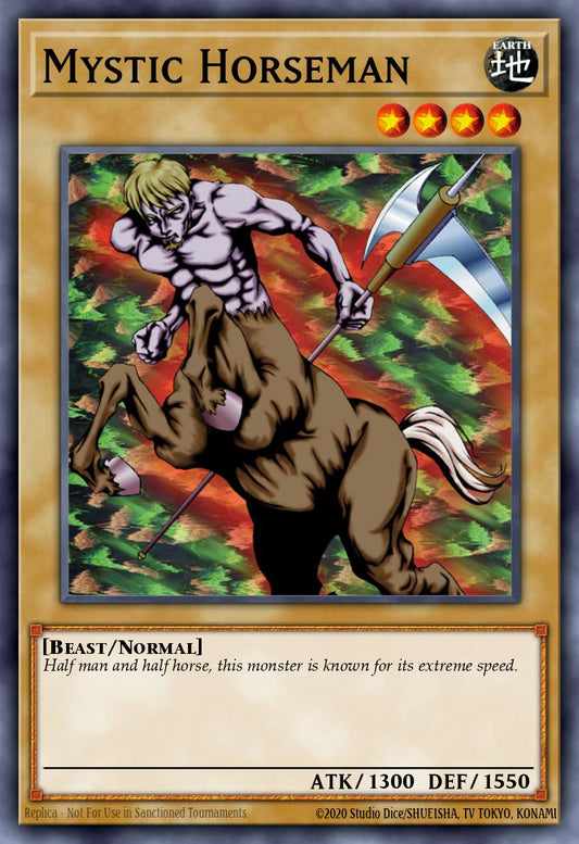 (048) YuGiOh TCG DB2: Dark Beginning 2 Single: Mystic Horseman  Common