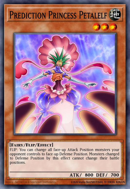 (082) YuGiOh TCG DLCS: Dragons of Legend: The Complete Series Single: Prediction Princess Petalelf  Common