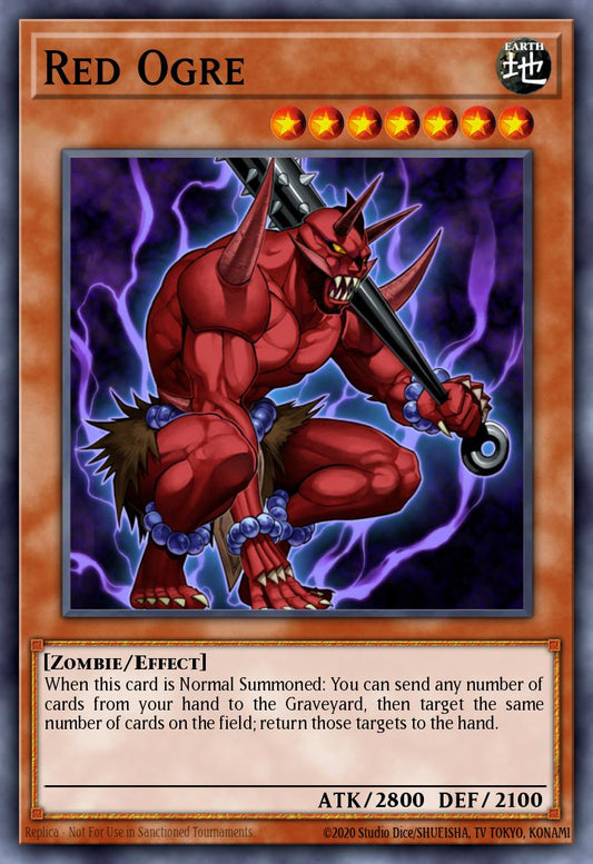 (025) YuGiOh TCG BPW2: Battle Pack 2: War of the Giants - Round 2 Single: Red Ogre  Super Rare