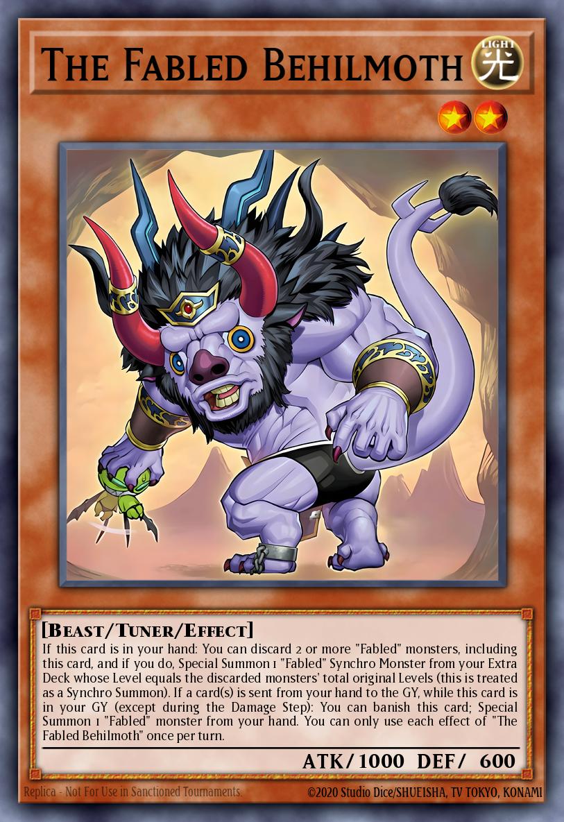 (012) YuGiOh TCG BLMM: Battles of Legend: Monster Mayhem Single: The Fabled Behilmoth  Ultra Rare