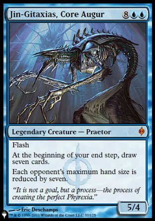 (037) Magic The Gathering The List Single: Jin-Gitaxias, Core Augur  Mythic