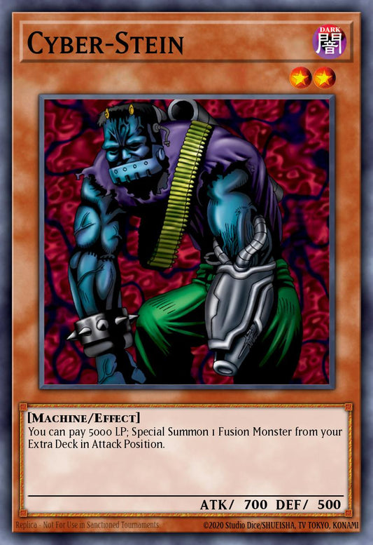 (100) YuGiOh TCG DB2: Dark Beginning 2 Single: Cyber-Stein  Rare
