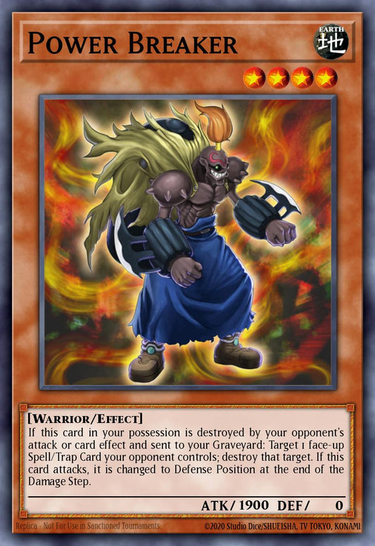 (037) YuGiOh TCG BPW2: Battle Pack 2: War of the Giants - Round 2 Single: Power Breaker  Common