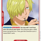 (013) One Piece TCG OP01: Romance Dawn Single: Sanji (OP01-013) (V.1)  Rare