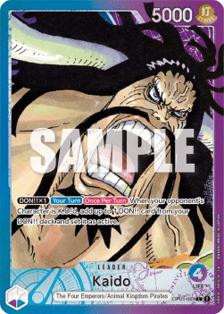 (061) One Piece TCG OP01: Romance Dawn Single: Kaido (OP01-061) (V.2)  Alternate Art