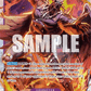 (096) One Piece TCG OP01: Romance Dawn Single: King (OP01-096) (V.1)  Super Rare