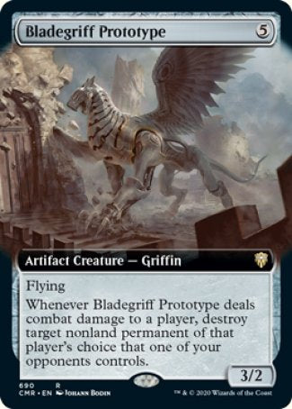 (690/361) Magic The Gathering Commander Legends: Extras Single: Bladegriff Prototype Holo Rare