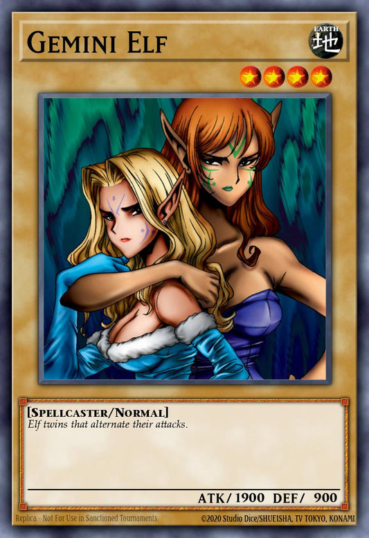 (094) YuGiOh TCG DB2: Dark Beginning 2 Single: Gemini Elf  Common