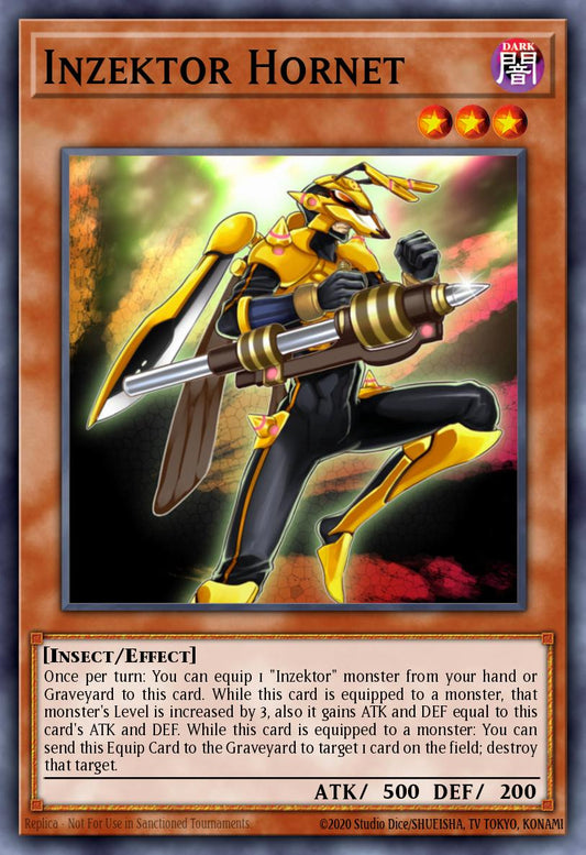 (171) YuGiOh TCG RA04: Quarter Century Stampede Single: Inzektor Hornet (V.1 - Platinum Secret Rare)  Platinum Secret Rare