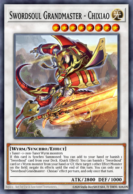(088) YuGiOh TCG MZTM: Maze of the Master Single: Swordsoul Grandmaster - Chixiao  Rare