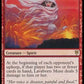 (050) Magic The Gathering The List Single: Lavaborn Muse  Rare