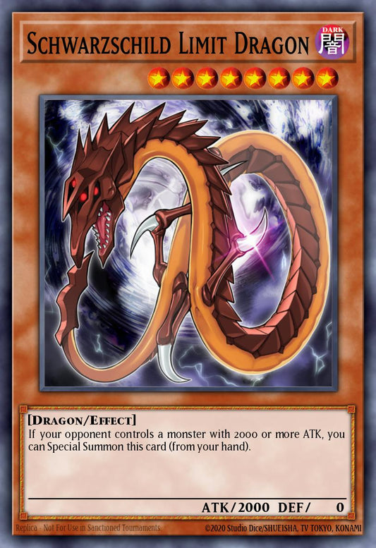 (064) YuGiOh TCG BPW2: Battle Pack 2: War of the Giants - Round 2 Single: Schwarzschild Limit Dragon  Common
