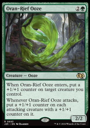 (693) Magic The Gathering Foundations Jumpstart Single: Oran-Rief Ooze  Rare