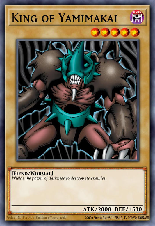 (046) YuGiOh TCG DB2: Dark Beginning 2 Single: King of Yamimakai  Common