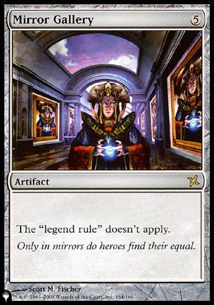 (154) Magic The Gathering The List Single: Mirror Gallery  Rare