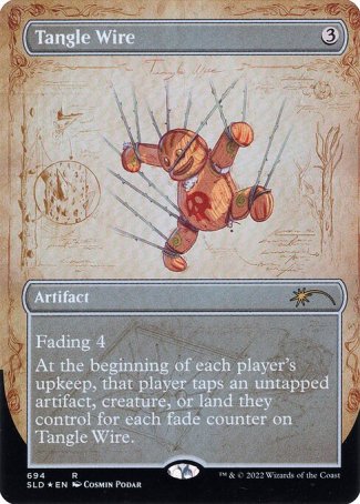 (694) Magic The Gathering Secret Lair Drop Series Single: Tangle Wire Holo Rare