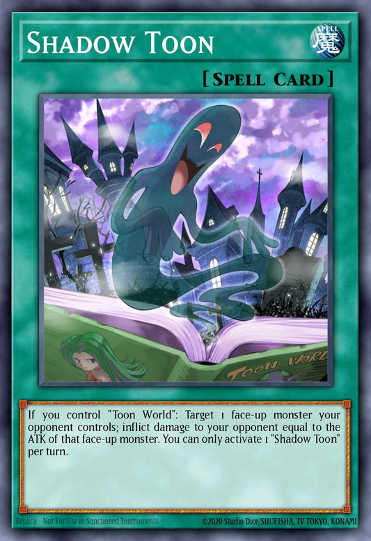 (076) YuGiOh TCG DLCS: Dragons of Legend: The Complete Series Single: Shadow Toon (V.3 - Ultra Rare)  Ultra Rare