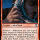 (695) Magic The Gathering Universes Beyond: Doctor Who: Extras Single: Memory Worm  Uncommon