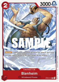 (012) One Piece TCG OP02: Paramount War Single: Blenheim (OP02-012)  Common