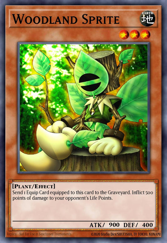 (172) YuGiOh TCG DB2: Dark Beginning 2 Single: Woodland Sprite  Common