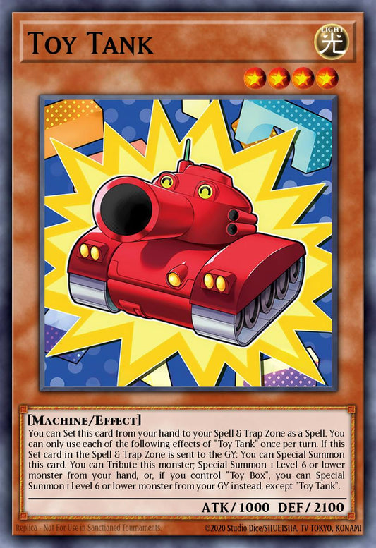 (022) YuGiOh TCG BLTR: Battles of Legend: Terminal Revenge Single: Toy Tank  Ultra Rare