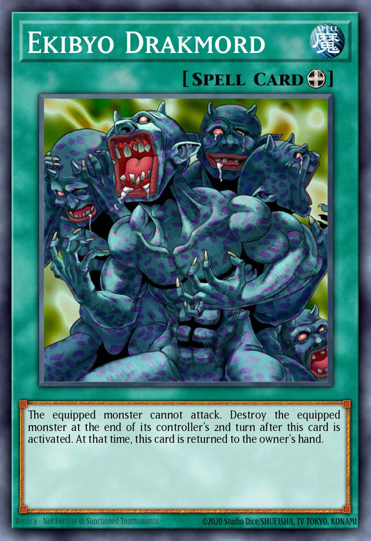 (031) YuGiOh TCG DB2: Dark Beginning 2 Single: Ekibyo Drakmord  Common