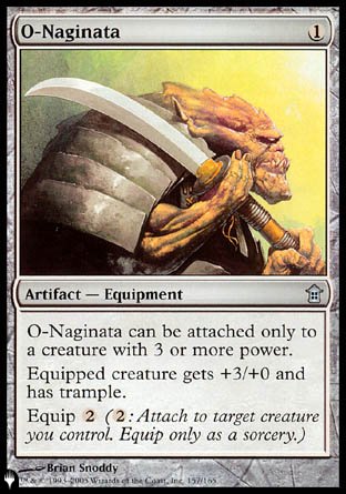 (157) Magic The Gathering The List Single: O-Naginata  Uncommon