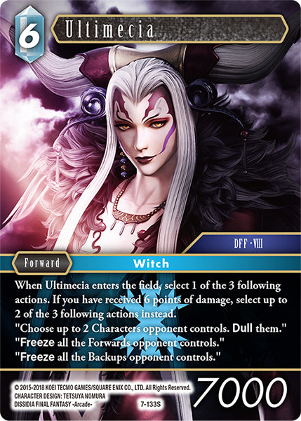 (133) Final Fantasy TCG Opus VII Single: Ultimecia (7-133)  Starter