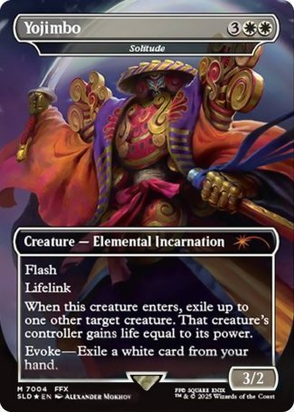 (7004) Magic The Gathering Secret Lair Drop Series Single: Solitude Holo Mythic