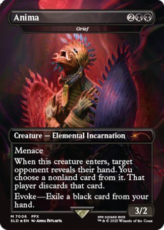 (7006) Magic The Gathering Secret Lair Drop Series Single: Grief Holo Mythic