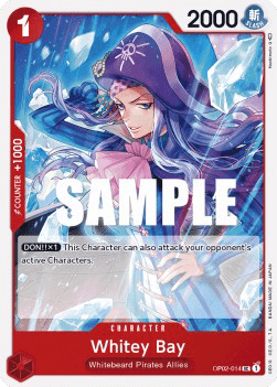 (014) One Piece TCG OP02: Paramount War Single: Whitey Bay (OP02-014)  Uncommon