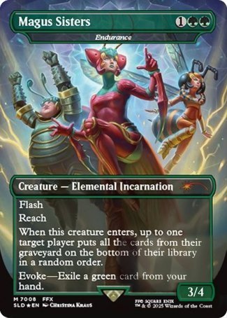 (7008) Magic The Gathering Secret Lair Drop Series Single: Endurance Holo Mythic