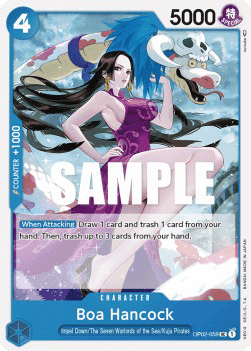 (059) One Piece TCG OP02: Paramount War Single: Boa Hancock (OP02-059) (V.1)  Uncommon