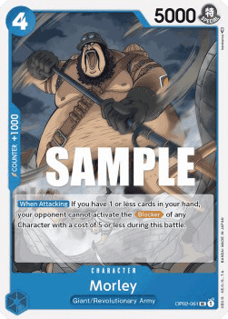 (061) One Piece TCG OP02: Paramount War Single: Morley (OP02-061)  Uncommon