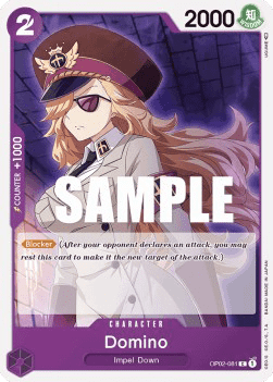 (081) One Piece TCG OP02: Paramount War Single: Domino (OP02-081)  Common