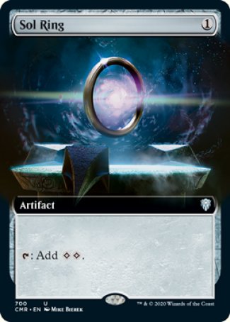 (700/361) Magic The Gathering Commander Legends: Extras Single: Sol Ring (V.2)  Uncommon
