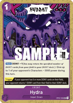 (090) One Piece TCG OP02: Paramount War Single: Hydra (OP02-090)  Uncommon