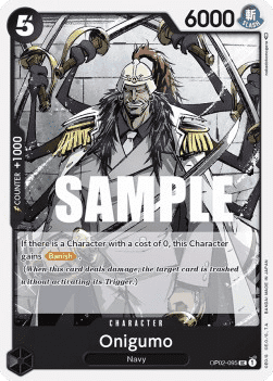 (095) One Piece TCG OP02: Paramount War Single: Onigumo (OP02-095)  Uncommon