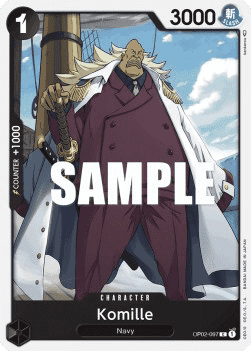(097) One Piece TCG OP02: Paramount War Single: Komille (OP02-097)  Common