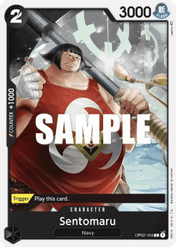 (104) One Piece TCG OP02: Paramount War Single: Sentomaru (OP02-104)  Common