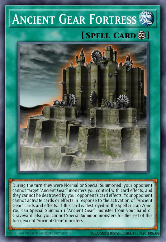 (062) YuGiOh TCG RA03: Quarter Century Bonanza Single: Ancient Gear Fortress (V.7 - Ultimate Rare)  Ultimate Rare