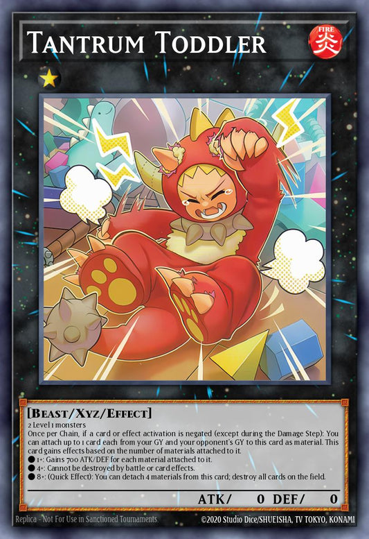 (046) YuGiOh TCG LEDE: Legacy of Destruction Single: Tantrum Toddler  Common