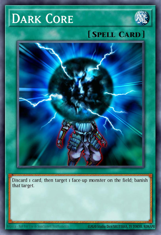 (035) YuGiOh TCG MFC: Magician's Force Single: Dark Core  Rare