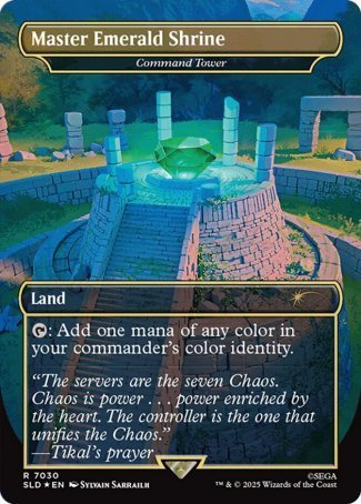 (7030) Magic The Gathering Secret Lair Drop Series Single: Command Tower (V.9)  Rare