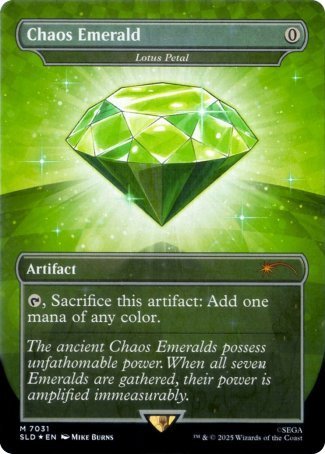 (7031) Magic The Gathering Secret Lair Drop Series Single: Lotus Petal (V.1) Holo Mythic