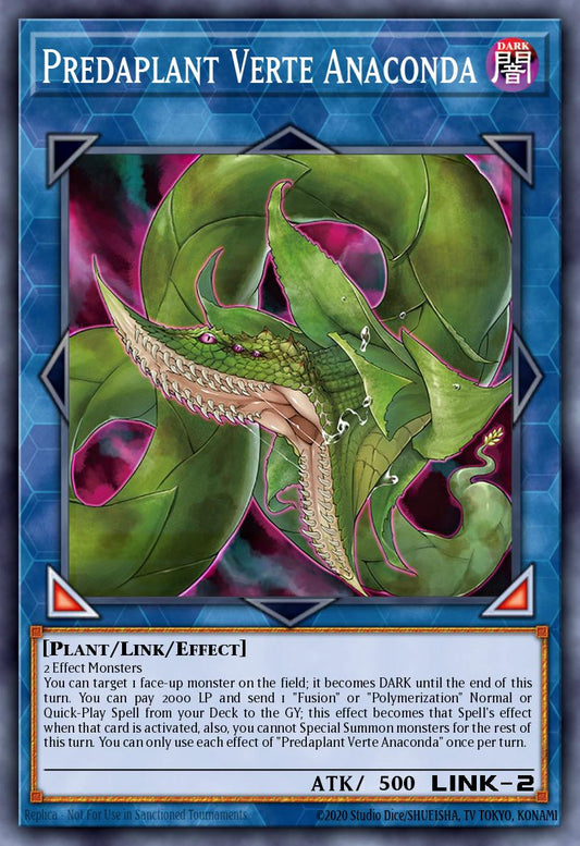 (021) YuGiOh TCG DUOV: Duel Overload Single: Predaplant Verte Anaconda  Ultra Rare
